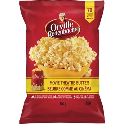 Orville Ready to Eat Popcorn, Butter 150 g, $3.33/100g