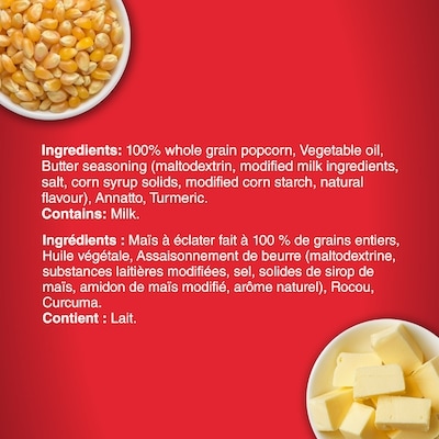 Popcorn, Movie Theatre Butter, Ready to Eat