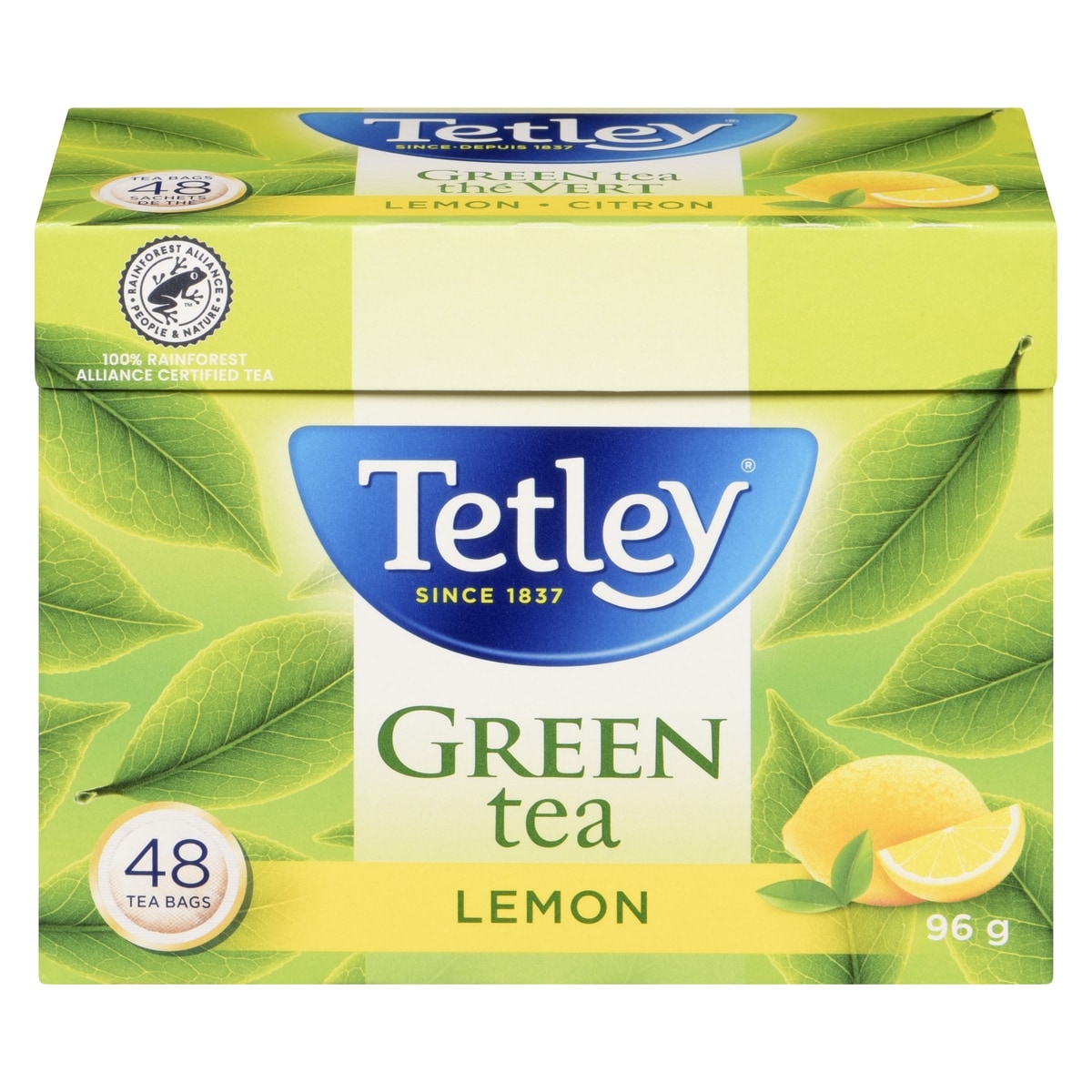 Tetley Green Tea Lemon 48 ea, $0.21/1ea