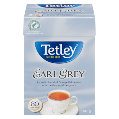 Tetley Earl Grey The Speciaux    80 ea, $0.12/1ea