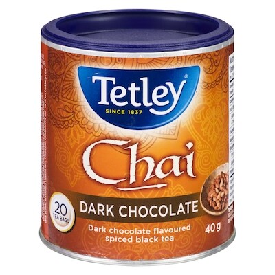 Tetley Chai Tea, Dark Chocolate 20 ea, $0.25/1ea