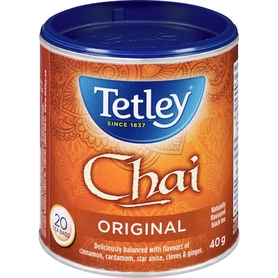 Tetley Chai Specialty Tea 20 ea, $0.27/1ea