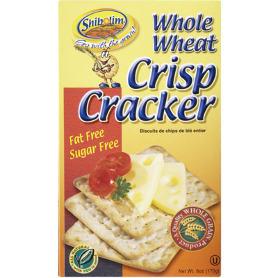 Shibolim Crisp Cracker, Whole Wheat 170 g, $3.23/100g