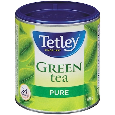 Tetley Pure Green Specialty Tea    24 ea, $0.19/1ea