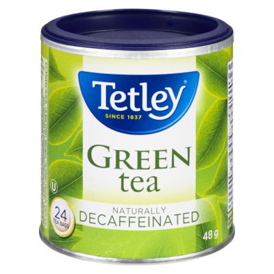 Tetley Green Tea Naturally Decaffeinated 24 ea, $0.21/1ea