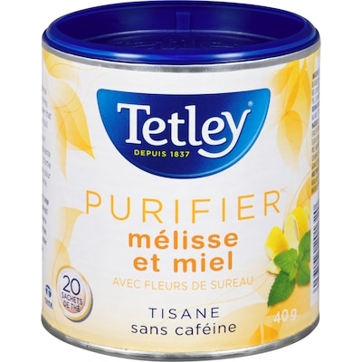 Tetley Tisane mélisse et miel avec fleurs de sureau Purifier 20 ea, 0,20 $/1ch