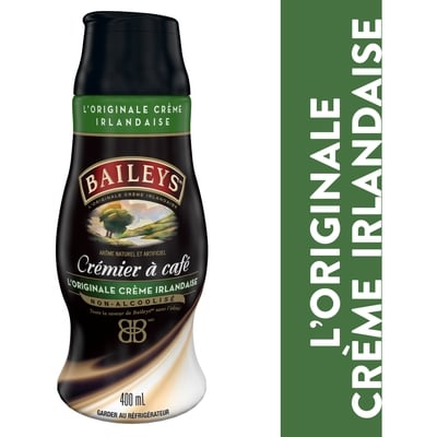 Bailey’s Crémier à café l'Originale crème irlandaise 400 ml, 0,95 $/100ml