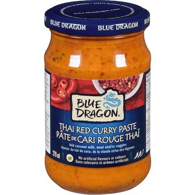 Blue Dragon Thai Red Curry Paste 270 ml, $1.85/100ml