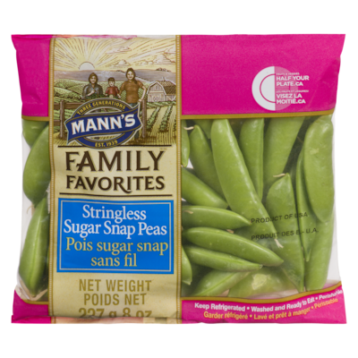 Mann’s Pois sucrés 227 g, 2,20 $/100g