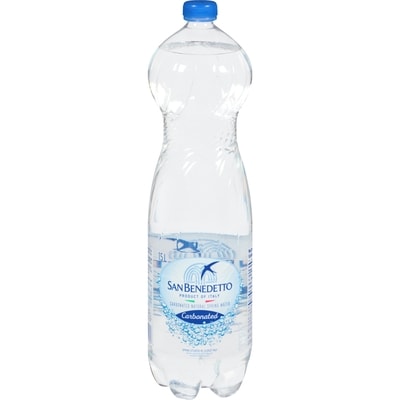 San Benedetto Carbonated Natural Spring Water 1.5 l, $0.19/100ml