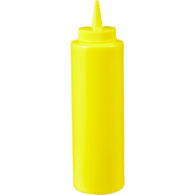 null Bouteille à bouchon conique jaune Tablecraft 1 ea, 2,39 $/1ch