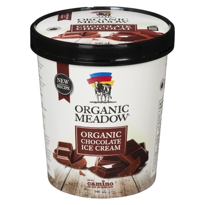 Organic Meadow Ice Cream, Chocolate 946 ml, $1.37/100ml