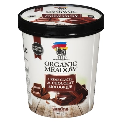 Organic Meadow Crème glacée chocolat 946 ml, 1,37 $/100ml