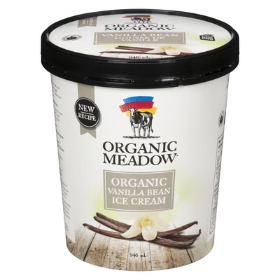 Organic Meadow Ice Cream, Vanilla 946 ml, $1.37/100ml