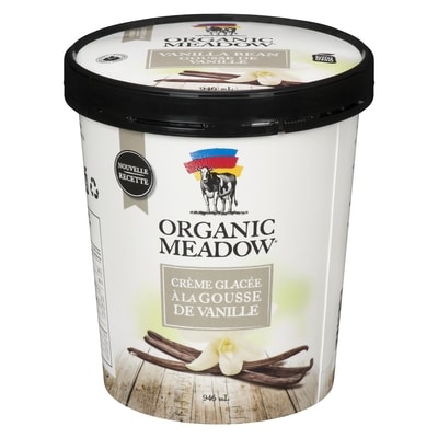 Organic Meadow Crème glacée à la vanille 946 ml, 1,37 $/100ml