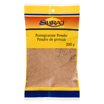 Suraj Poudre de grenade (Anardana) 200 g, 1,15 $/100g