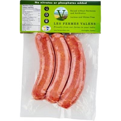 null Valens Sausage, Hot Italian $39.66/1kg $17.99/1lb