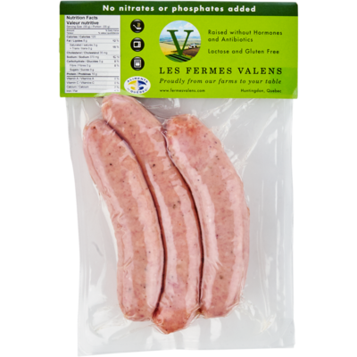 null Valens Sausage, Honey Garlic $35.25/1kg $15.99/1lb