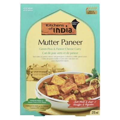 Kitchens of India Koi Mutter Paneer 270 ml, $1.48/100ml