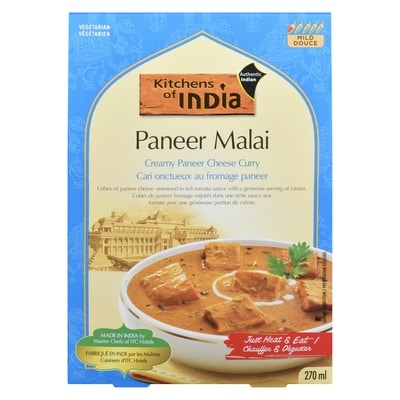 Kitchens of India Malai Paneer 280 g, $1.43/100g