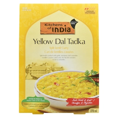 Kitchens of India Yellow Dal Tadka 270 g, $1.48/100g