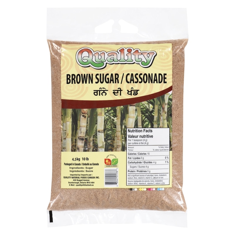 ●BROWN SUGA Quality Brown Sugar - 4.55 kg | Zehrs