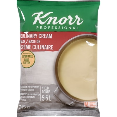 Knorr Base de crème culinaire 715 g, 1,68 $/100g