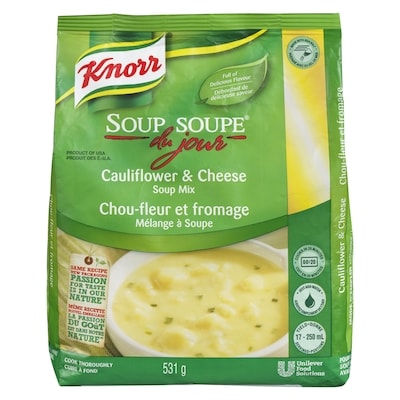 Knorr Cauliflower & Cheese Soup Mix 531 g, $4.42/100g