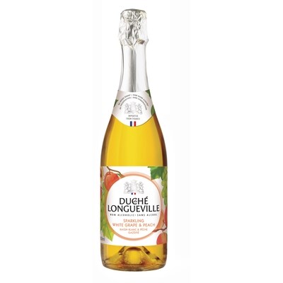 Duché De Longueville Jus de raisins et pêches pétillant 750 ml, 0,93 $/100ml