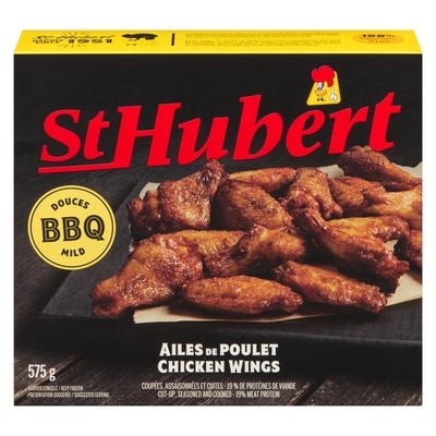 St Hubert Ailes de poulet, BBQ 575 g, 2,96 $/100g