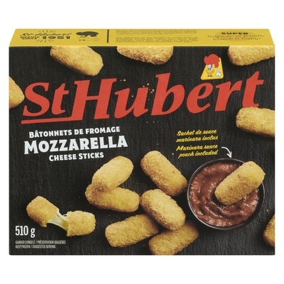 St Hubert Mozzarella Cheese Sticks 510 g, $2.65/100g