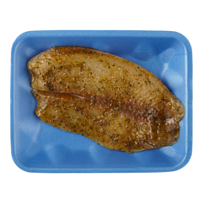 null Filet de tilapia mariné certifié ASC 19,84 $/1kg 9,00 $/1lb
