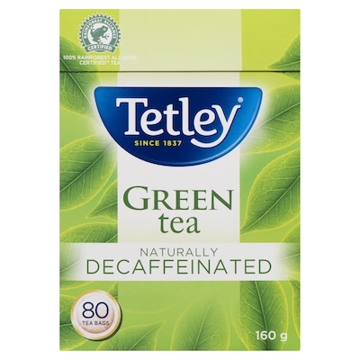 Green Tea The Vert Naturellement Decafeine