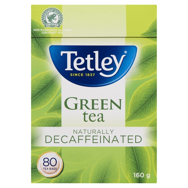 Green Tea The Vert Naturellement Decafeine   