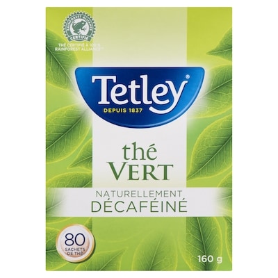 Thé vert naturel décaféiné