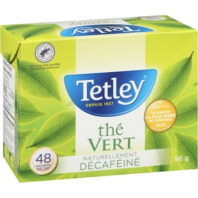 Thé vert décaféiné