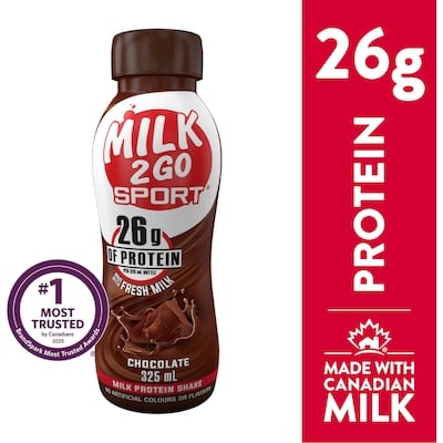 Milk 2 Go Chocolate Milk Protein Shake 325 ml, $0.86/100ml