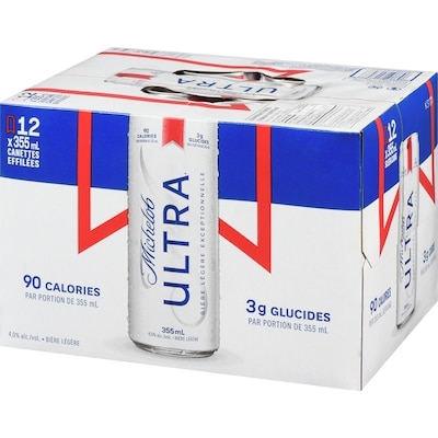 Michelob ULTRA, canette (Pièce d’identité requise au moment du ramassage)