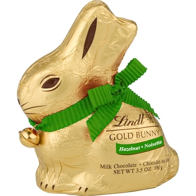 Lindt GOLD BUNNY Hazelnut Milk Chocolate Easter Bunny 100 g, $10.00/100g