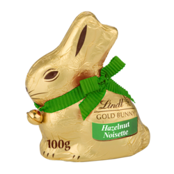 GOLD BUNNY Hazelnut Milk Chocolate Easter Bunny