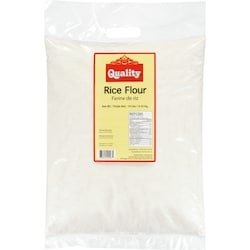 Quality Farine de riz 4.54 kg, 0,31 $/100g