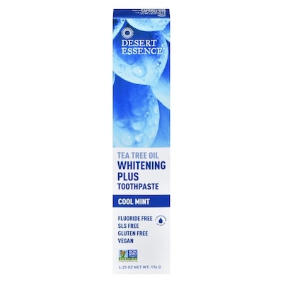 Desert Essence Toothpaste, Natural Tea Tree Oil 176 g, $4.54/100g
