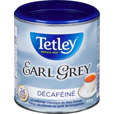 Tetley Thé Earl Grey décaféiné 24 ea, 0,21 $/1ch