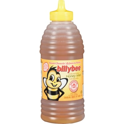 Billy Bee Liquid White Squeeze Pure Natural Honey 1 kg, $1.90/100g