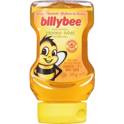 Billy Bee Miel Pur Naturel 375 g, 1,87 $/100g