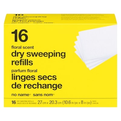 No Name Floral Scented Dry Sweeping Refills  16 ea, $0.31/1ea