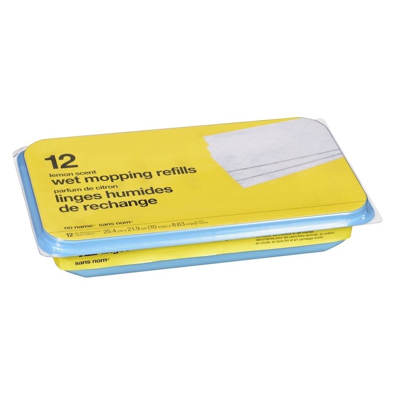Lemon Scented Wet Mop Refills  