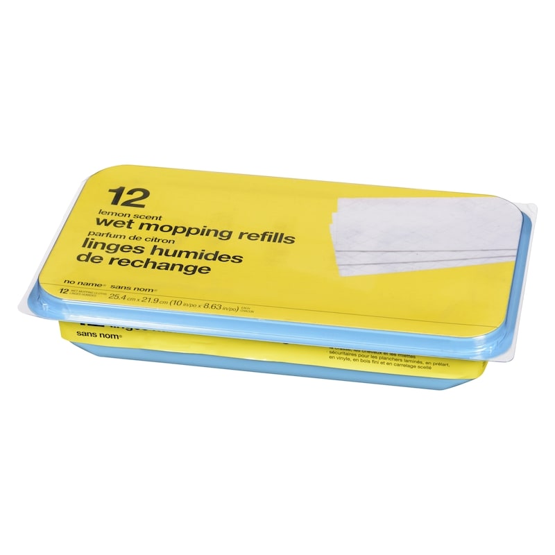 Lemon Scented Wet Mop Refills  