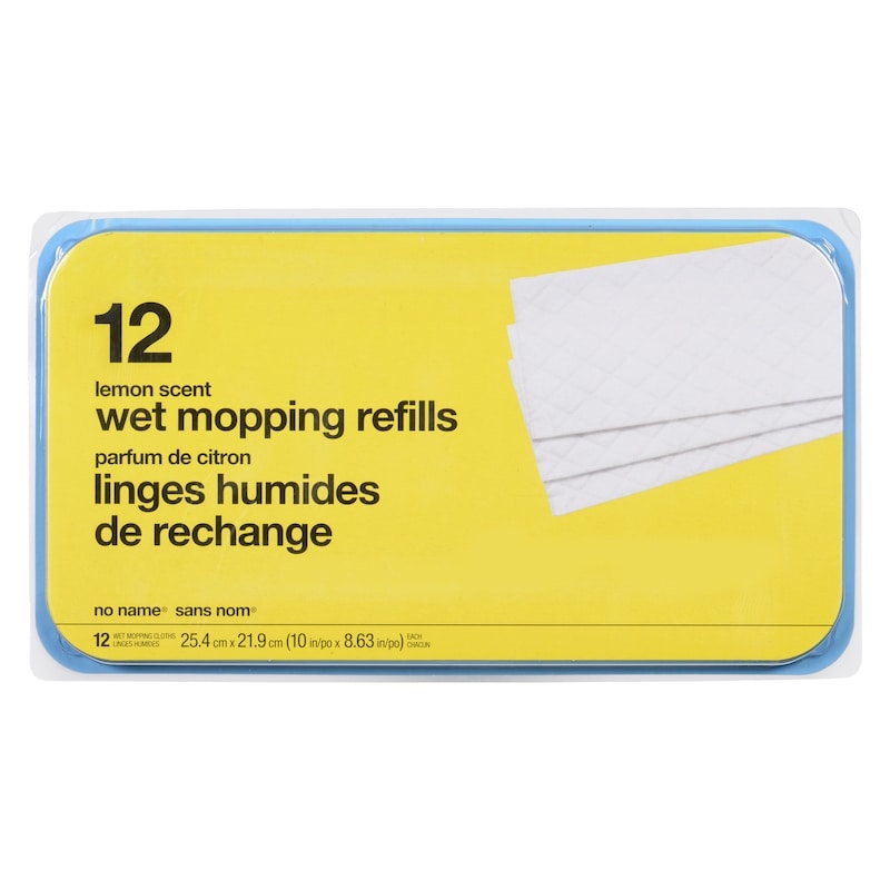 Lemon Scented Wet Mop Refills  