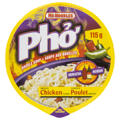 Mr Noodles Soupe aux nouilles Pho poulet 115 g, 1,99 $/100g